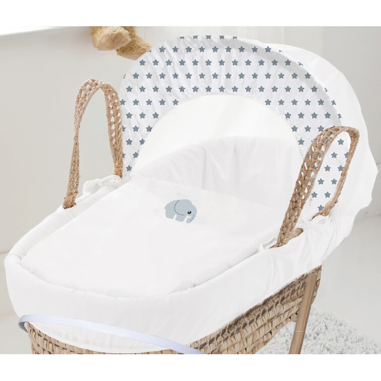 Mothercare moses basket fitted cheap sheets